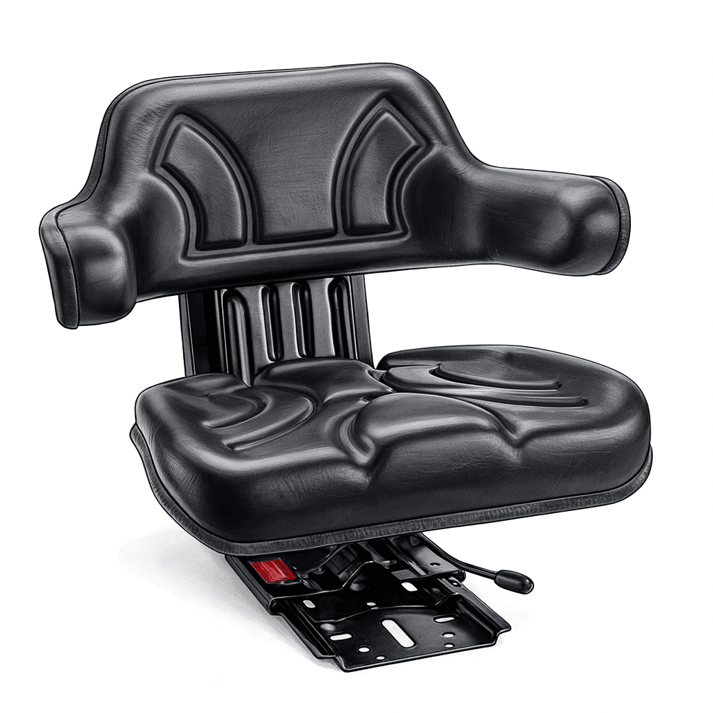 Asiento con suspensión mecánica