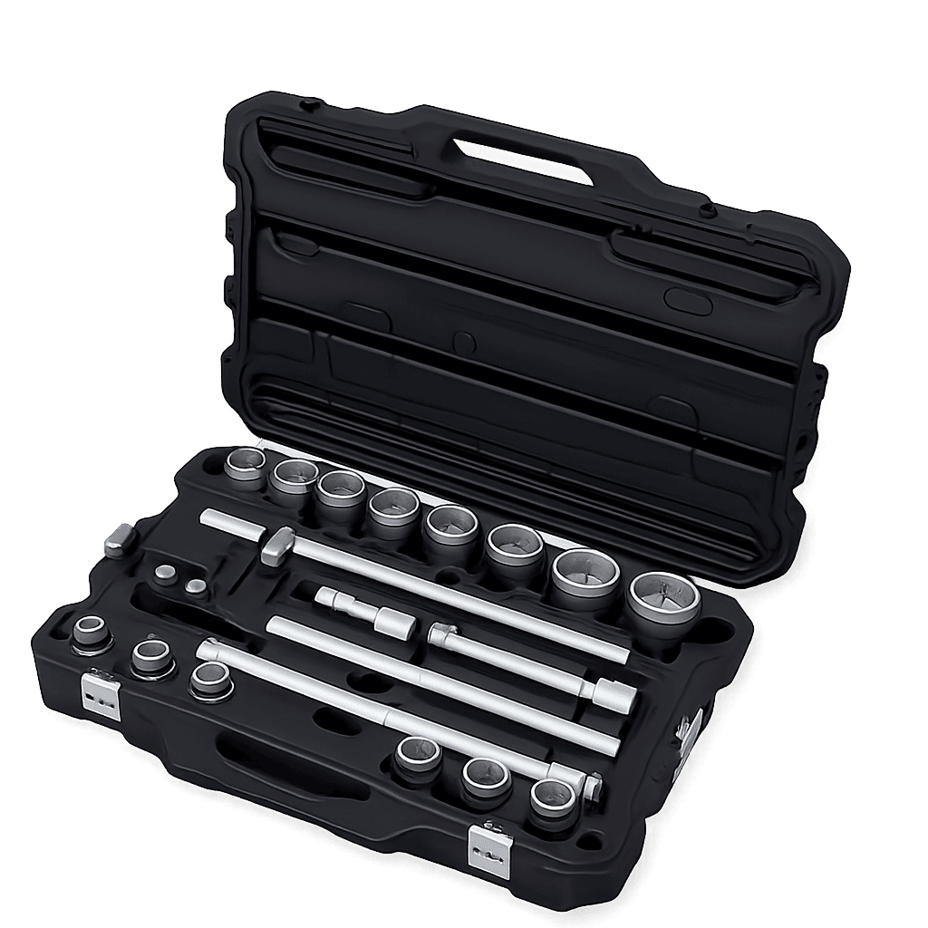 GRANIT Juego de llaves de vaso 3/4