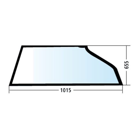 Luna de la puerta para Volvo CE L120D, L70, L90, L110, verde (11104344)
