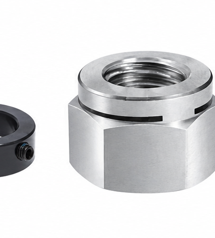 Tuerca hexagonal autoblocante con dos New Holland Braud