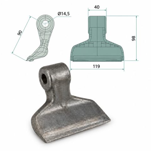 GRANIT Martillo de desbrozadora