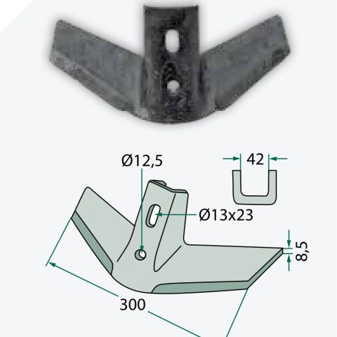GRANIT Ala de reja de mariposa