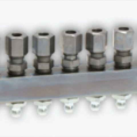 Groeneveld-Beka Colector de engrase de 7 salidas