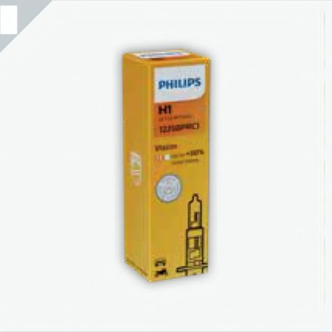 PHILIPS Bombilla halógena H1