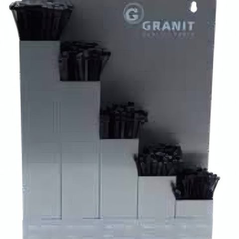 GRANIT Surtido de bridas de plástico