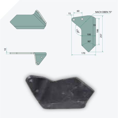 GRANIT Ala de reja de mariposa