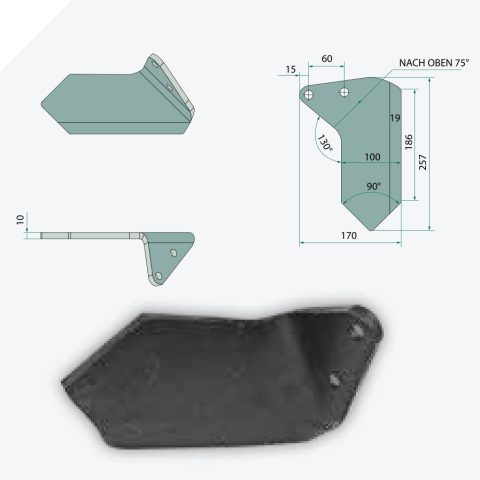 GRANIT Ala de reja de mariposa