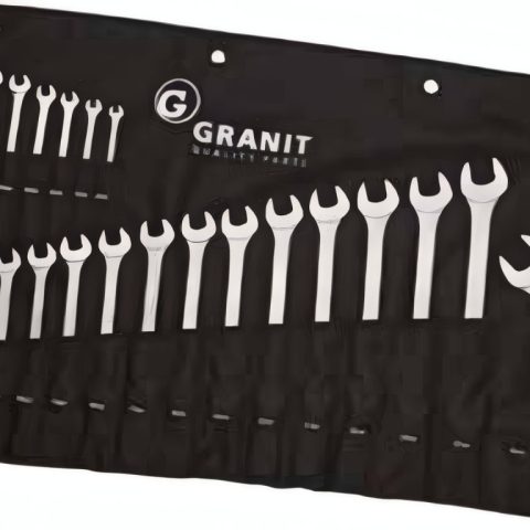 GRANIT BLACK EDITION Juego de llaves combinadas, 6-32 mm